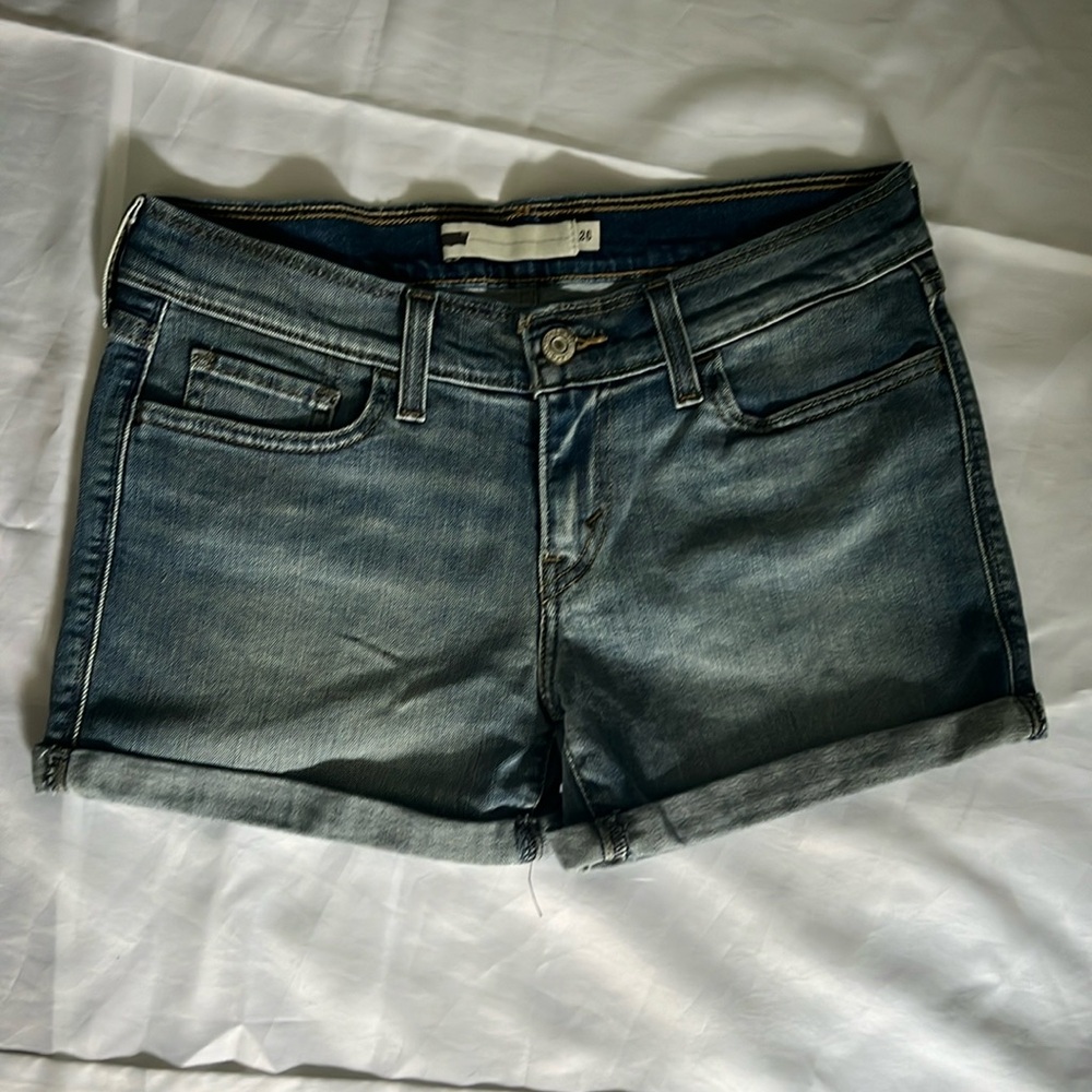 Levi’s Demin Shorts Low Rise